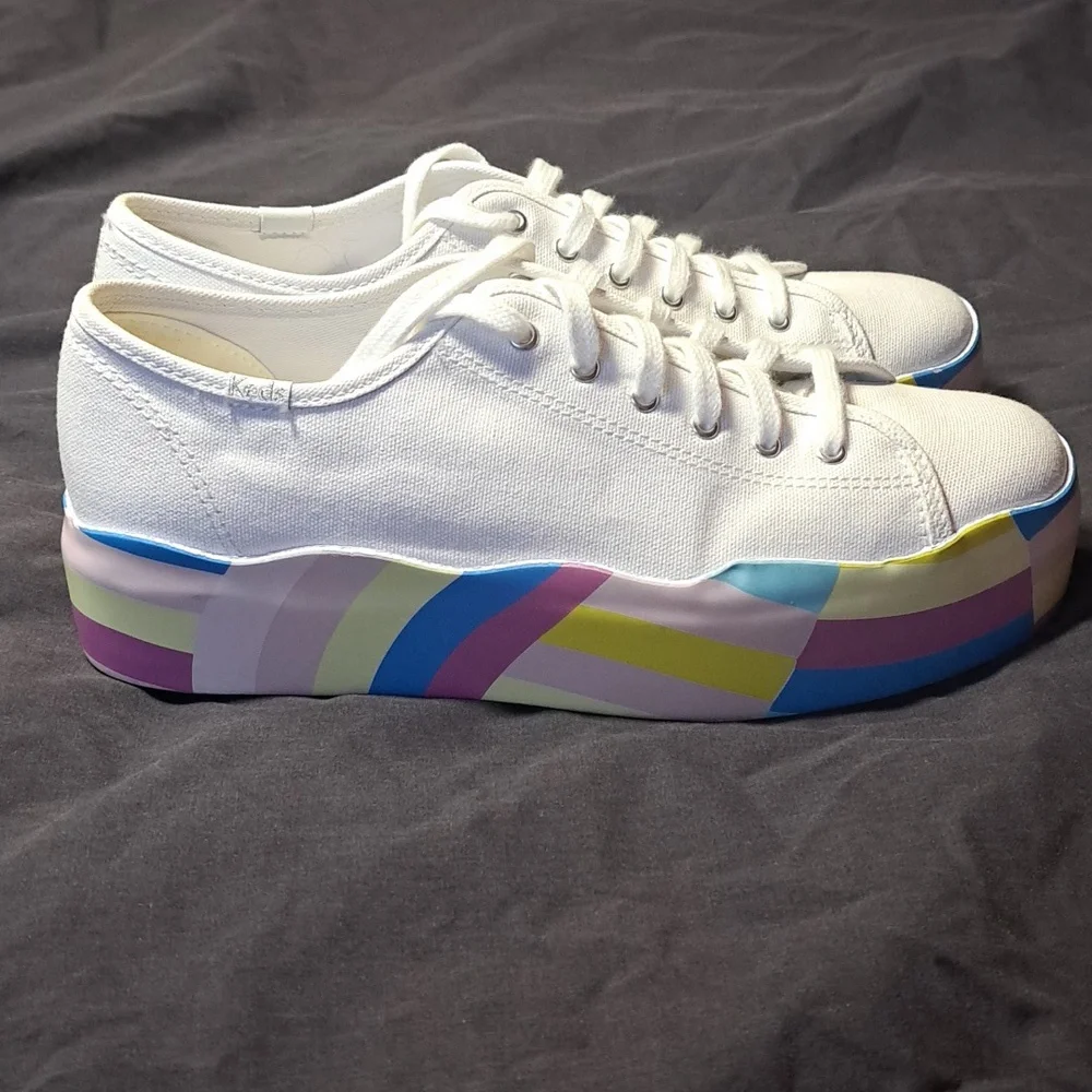 NWOT Keds Triple Up Wavy Platform Sneaker Womens Size 9